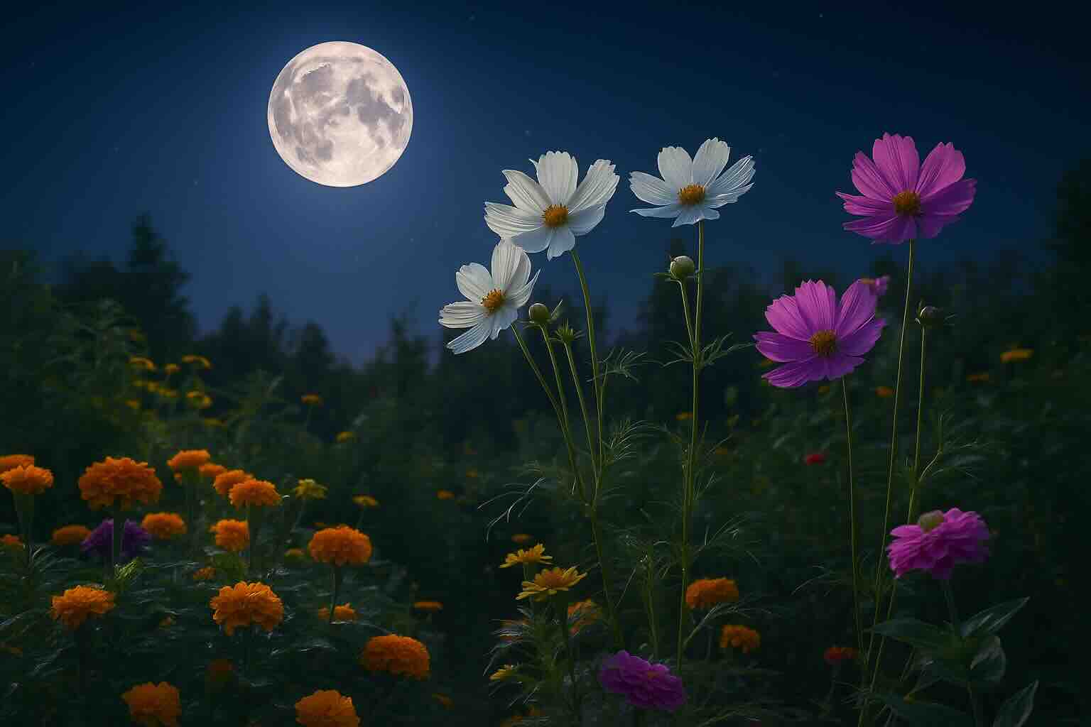 How to Grow Flowers by the Moon in 2025