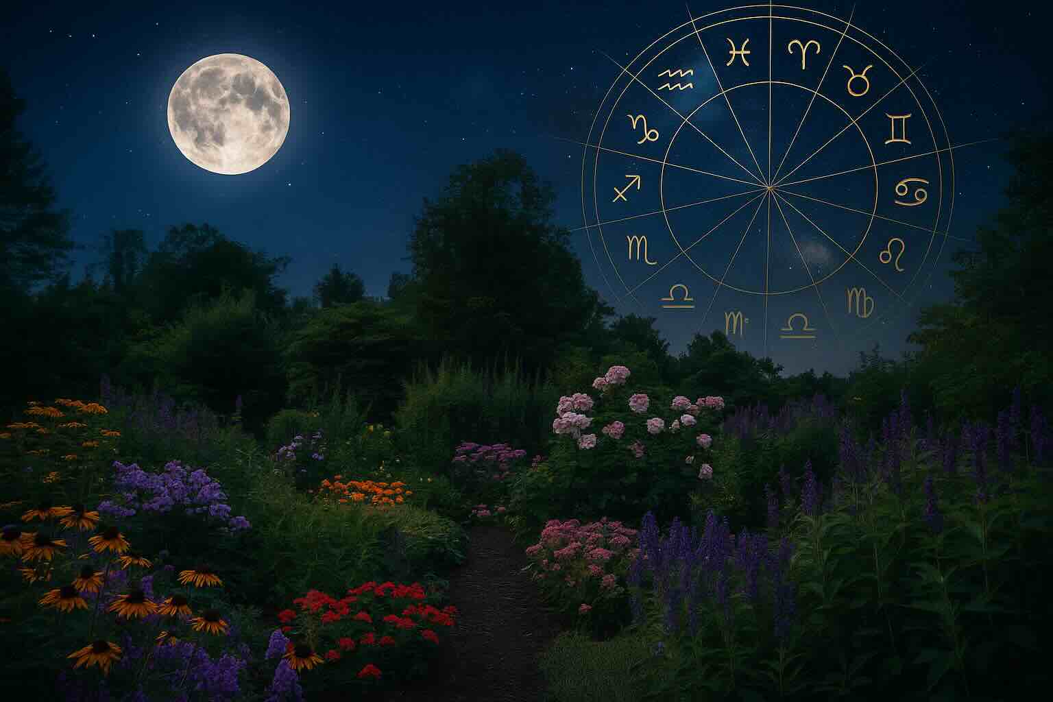 Moon and Zodiac Gardening