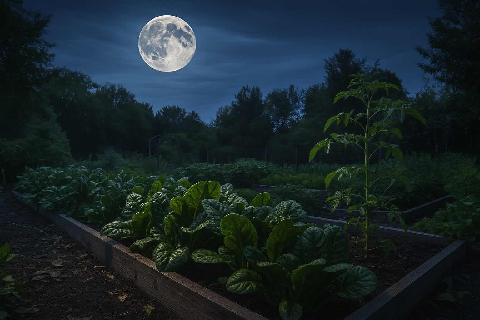 Moon Gardening Calendar 2025